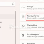 cách chia sẻ file qua nearby sharing
