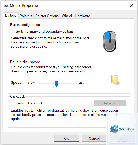 cách chỉnh double click speed bằng registry - Hình 3