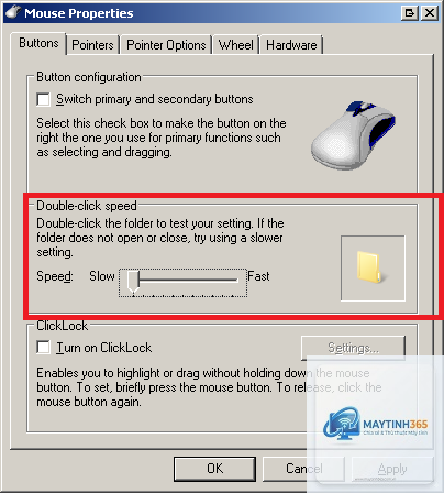 cách chỉnh double click speed bằng registry - Hình 5