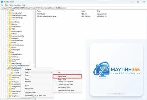 cách chỉnh explorer bằng regedit