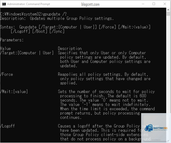 cách chỉnh group policy cho command prompt - Hình 1