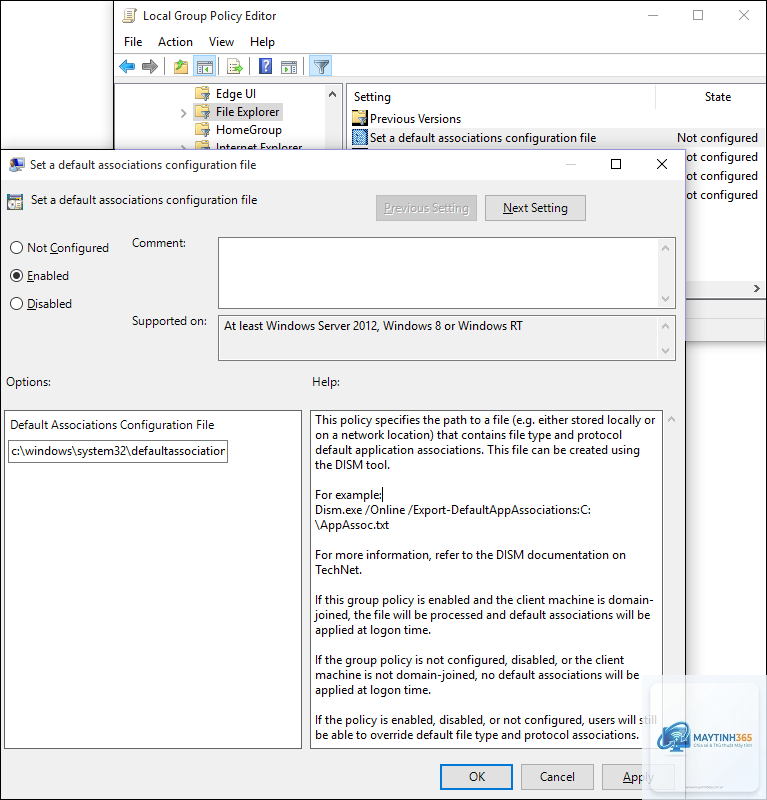 cách chỉnh group policy cho file explorer - Hình 4