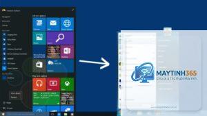 cách chỉnh group policy cho start menu