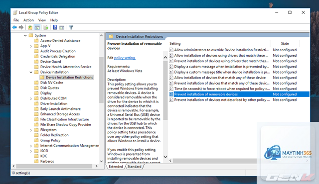 cách chỉnh group policy cho usb - Hình 3