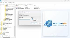 cách chỉnh recommended section bằng registry