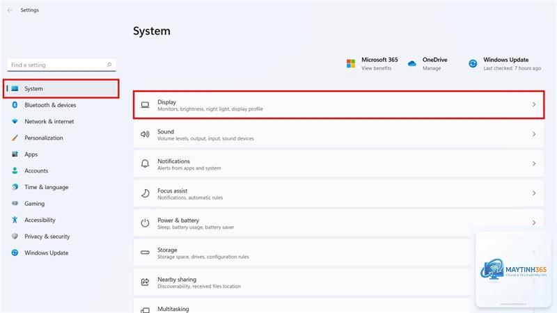 cách chỉnh refresh rate windows 11