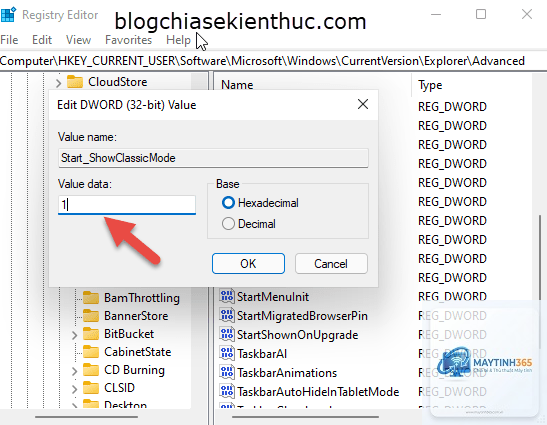 cách chỉnh registry cho taskbar - Hình 1