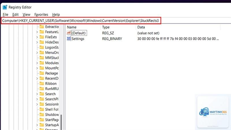 cách chỉnh registry cho taskbar - Hình 3
