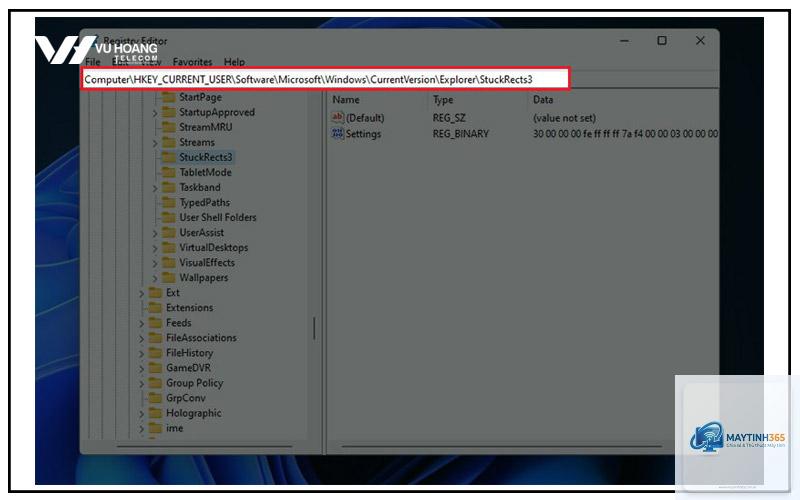 cách chỉnh registry cho taskbar - Hình 4