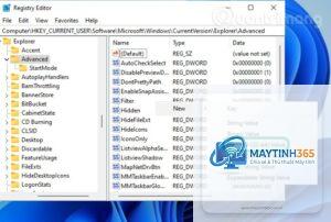 cách chỉnh registry windows 11