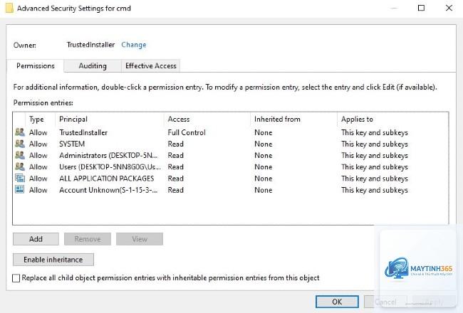 cách chỉnh security settings bằng registry - Hình 2