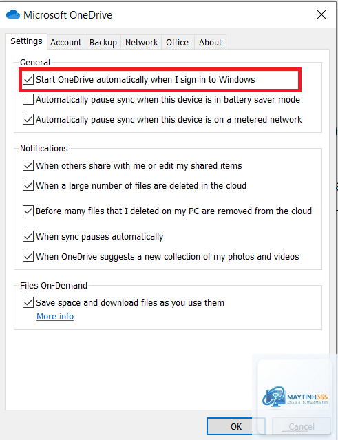 cách cho onedrive khởi động cùng windows - Hình 4