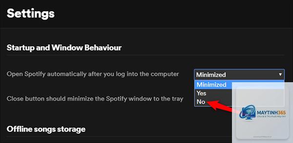 cách cho spotify khởi động cùng windows - Hình 5
