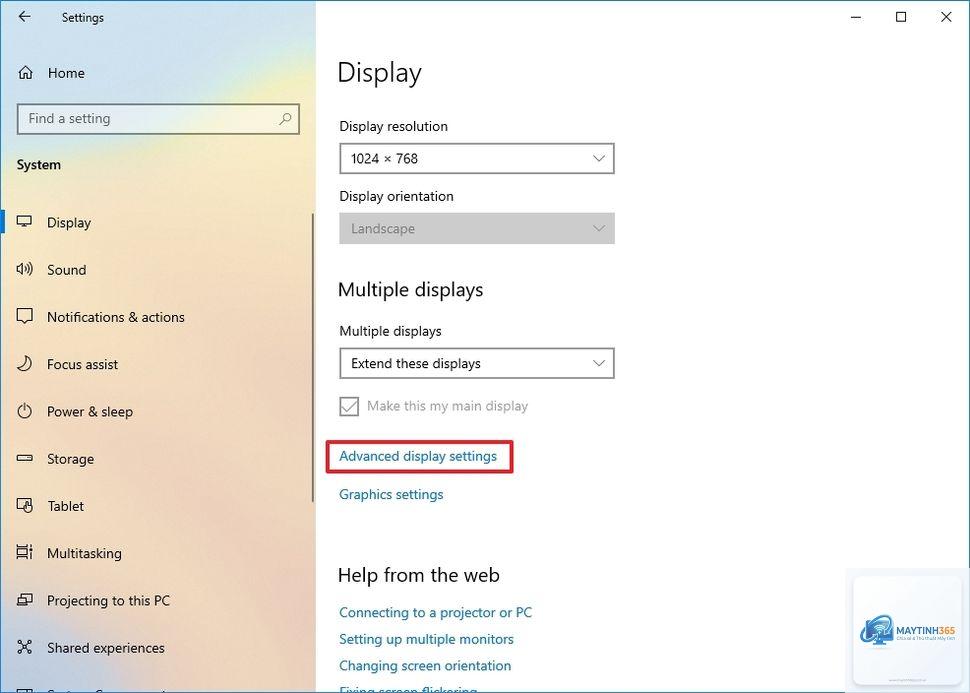 cách chọn main display windows 11 - Hình 4