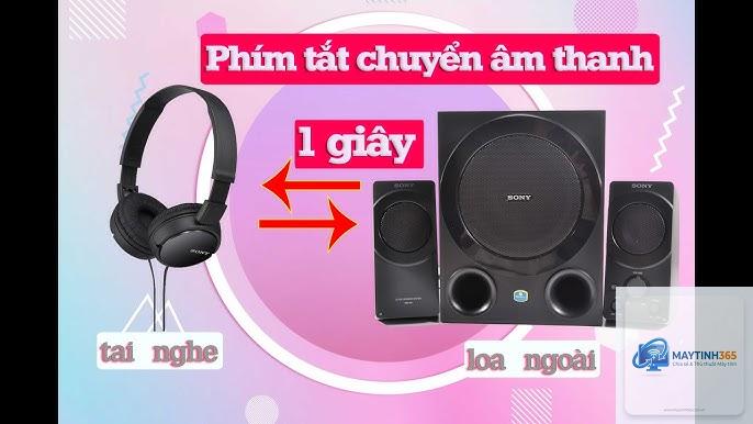 cách chuyển đổi loa nhanh - Hình 4