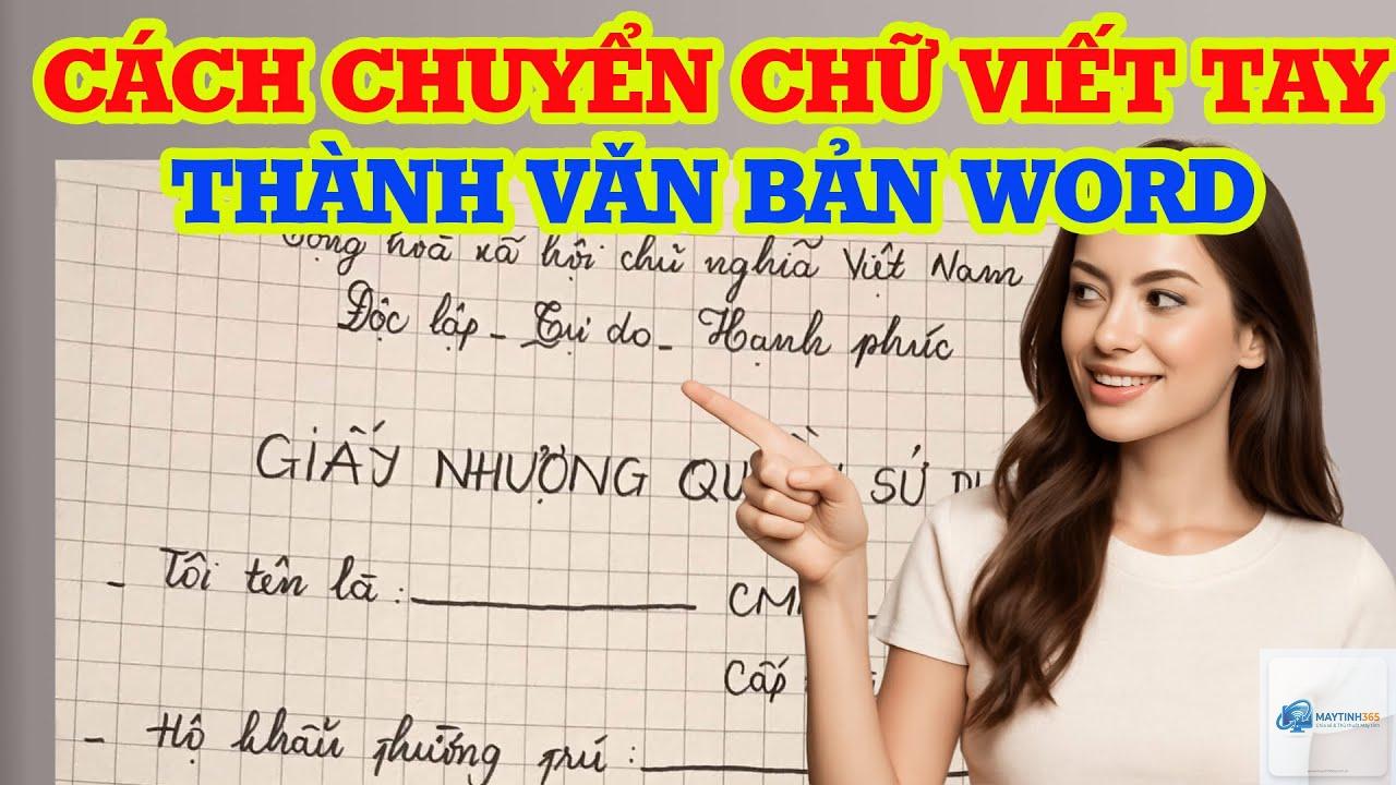 cách chuyển đổi viết tay thành văn bản - Hình 2