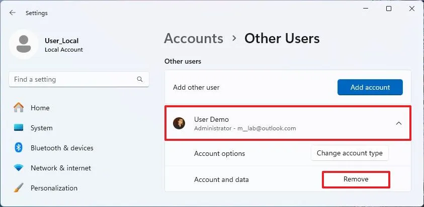 cách chuyển local account sang microsoft account - Hình 1