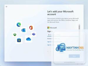 cách đăng nhập microsoft account windows 11