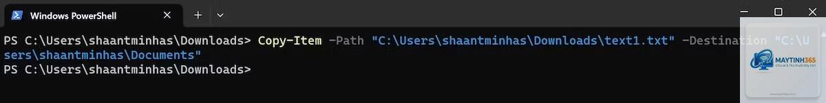 cách di chuyển file bằng powershell - Hình 3