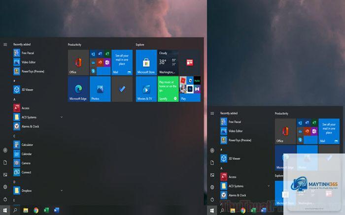 cách điều chỉnh bố cục start menu - Hình 4