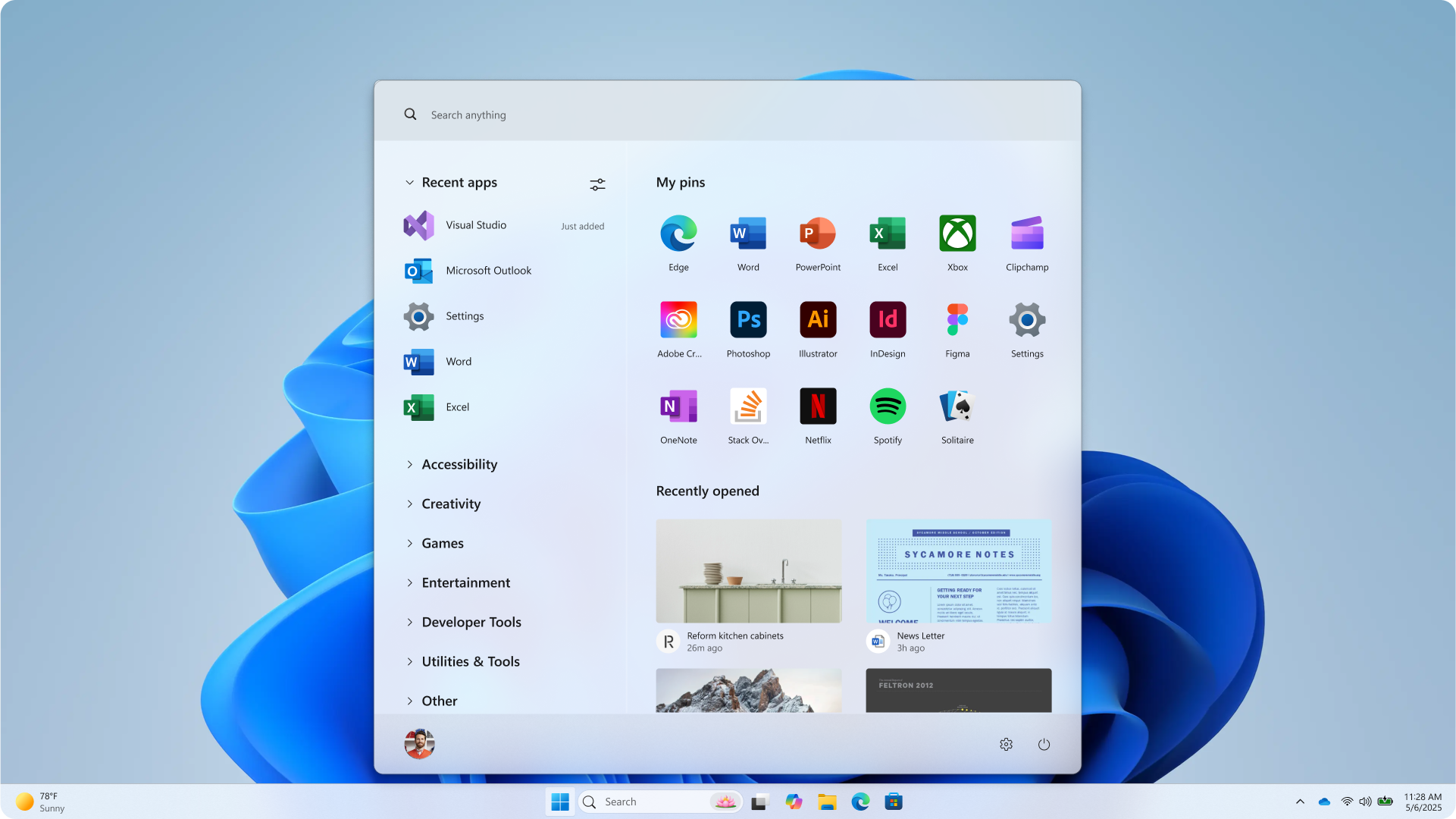 cách điều chỉnh bố cục start menu - Hình 5