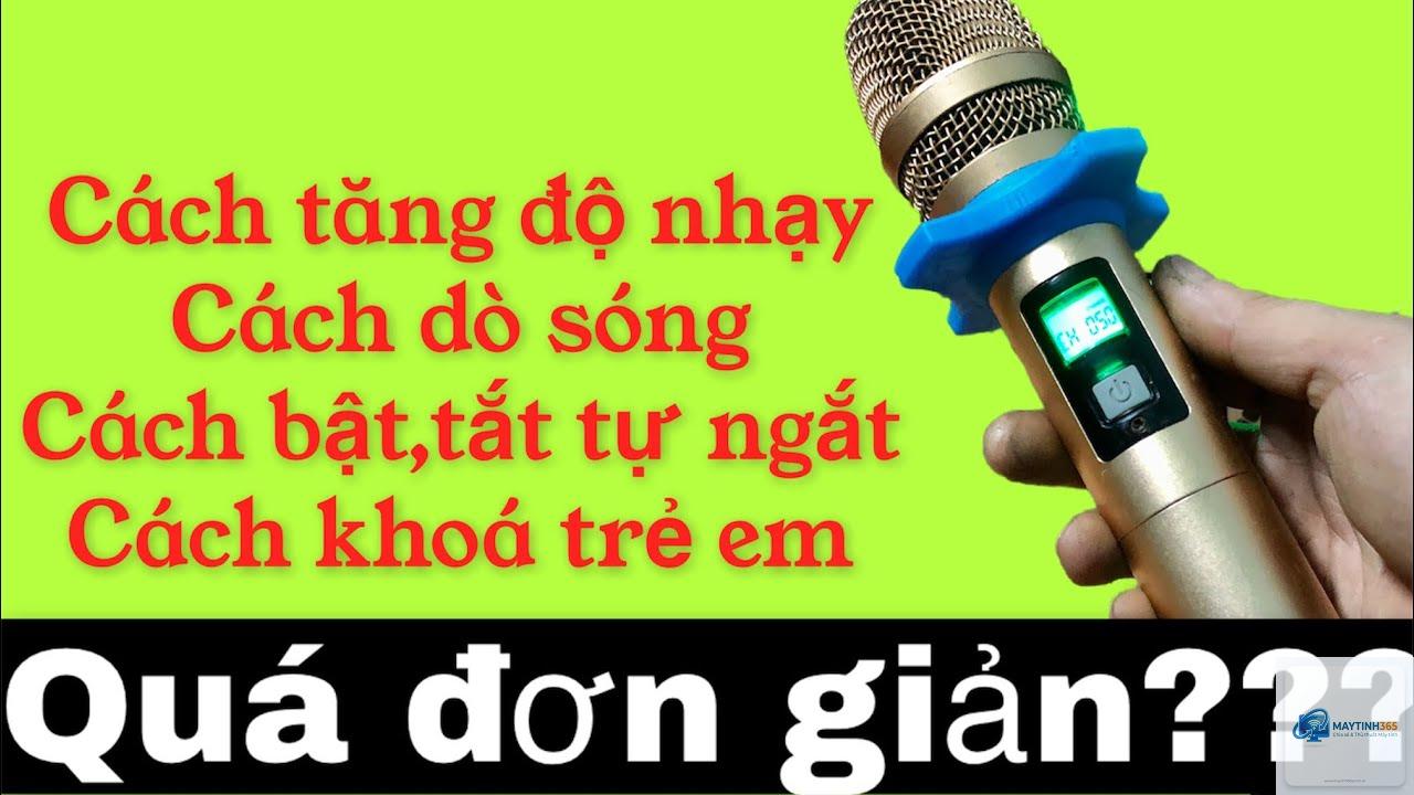 cách điều chỉnh độ nhạy micro - Hình 4
