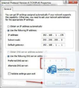 cách đổi DNS Google