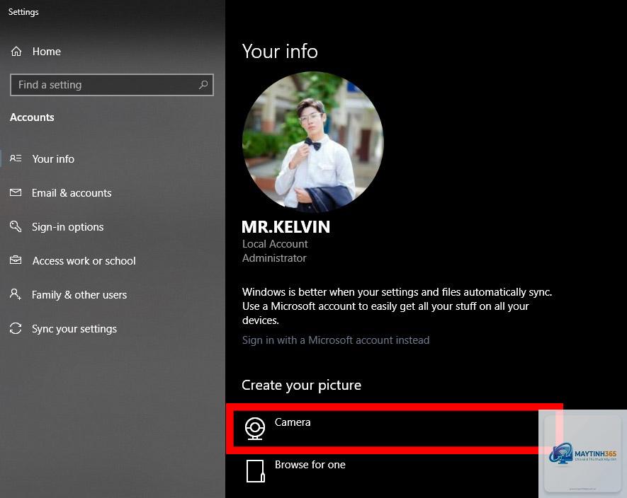 cách đổi ảnh đại diện tài khoản windows 11 - Hình 5
