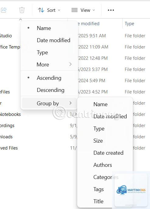 cách đổi chế độ xem file explorer - Hình 3