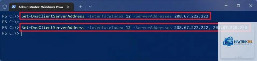 cách đổi dns bằng powershell - Hình 4