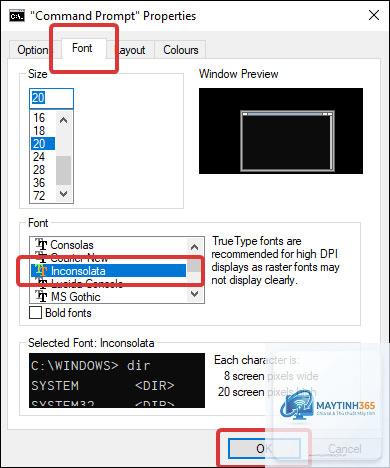 cách đổi font cmd - Hình 2