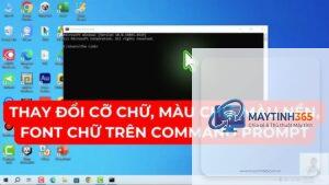 cách đổi font cmd