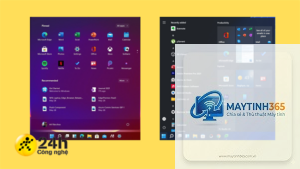 cách đổi giao diện start menu windows 11