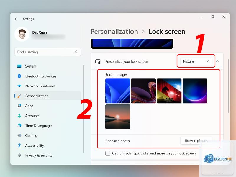 cách đổi lock screen windows 11 - Hình 4