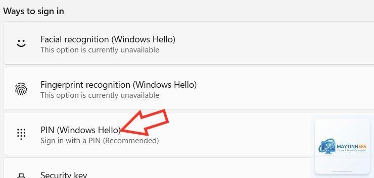 cách đổi mã pin windows 11 - Hình 5