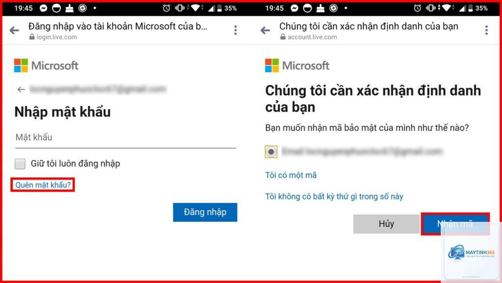 cách đổi mật khẩu microsoft account
