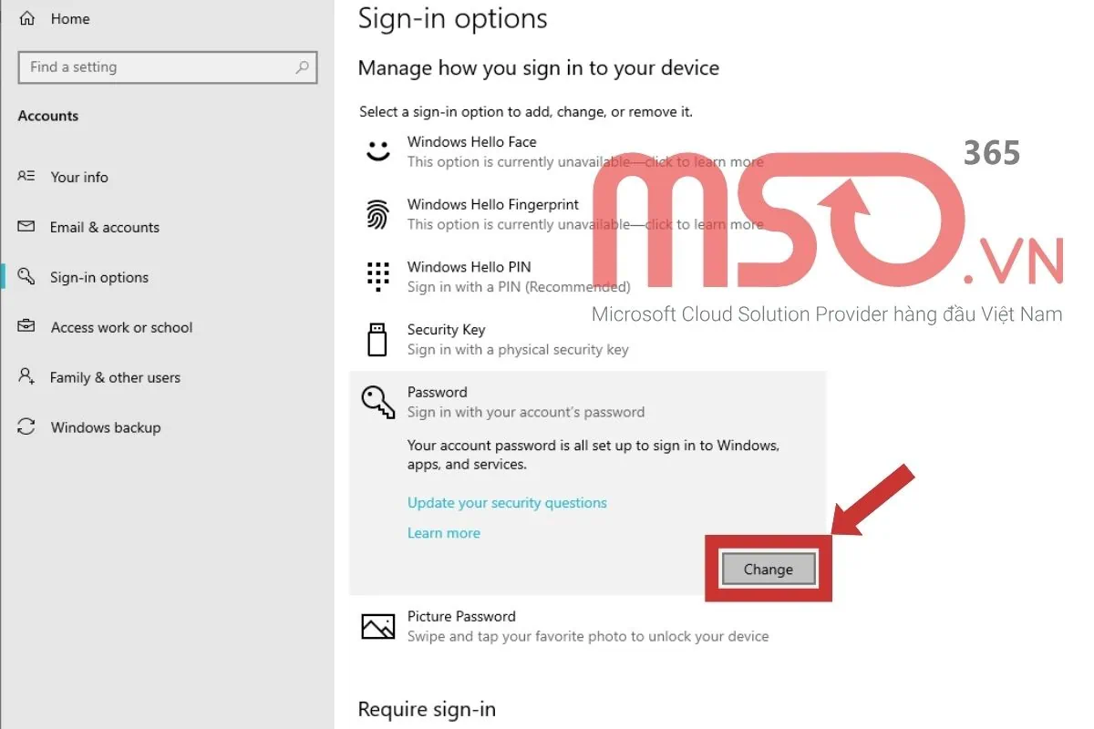 cách đổi mật khẩu microsoft account - Hình 4