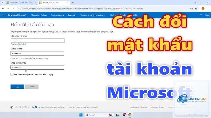 cách đổi mật khẩu microsoft account - Hình 5
