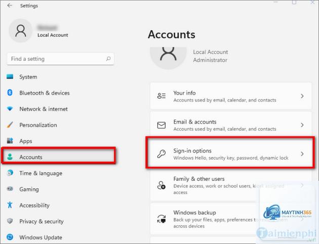 cách đổi mật khẩu windows 11 - Hình 4