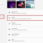cách đổi màu start menu windows 11