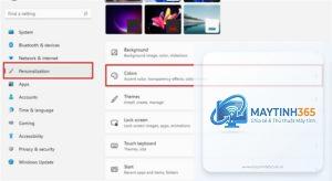 cách đổi màu start menu windows 11