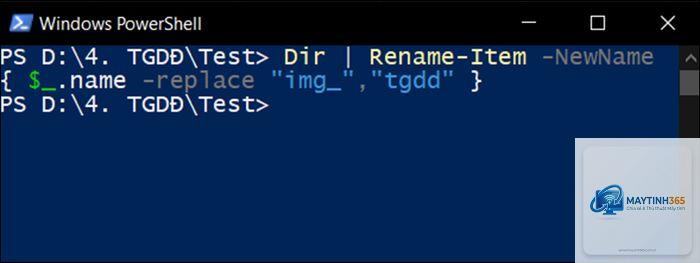 cách đổi tên file bằng powershell - Hình 5