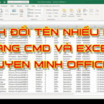 cách đổi tên nhiều file cùng lúc