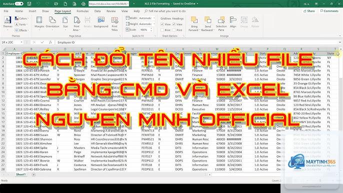 cách đổi tên nhiều file cùng lúc