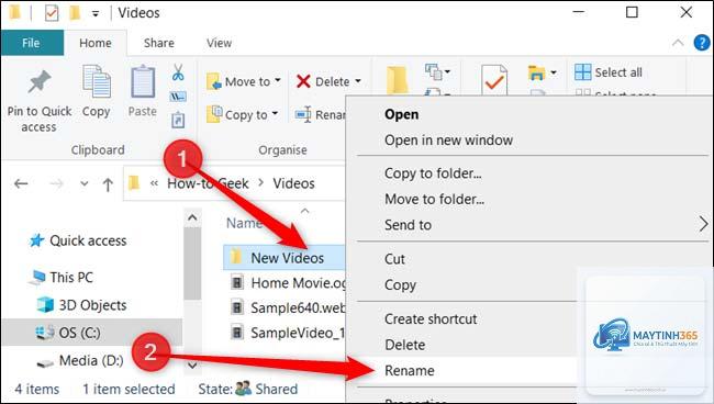 cách đổi tên thư mục start menu