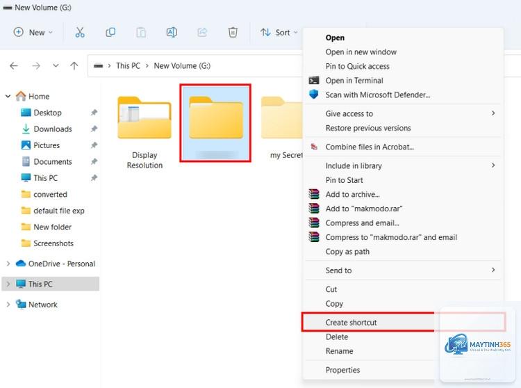 cách đổi thư mục mặc định file explorer