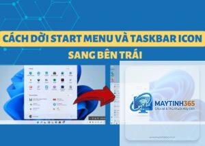 cách đổi vị trí ứng dụng start menu