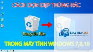 cách dọn thùng rác windows