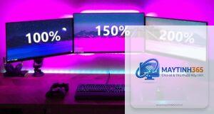 cách đồng bộ độ phân giải nhiều màn hình