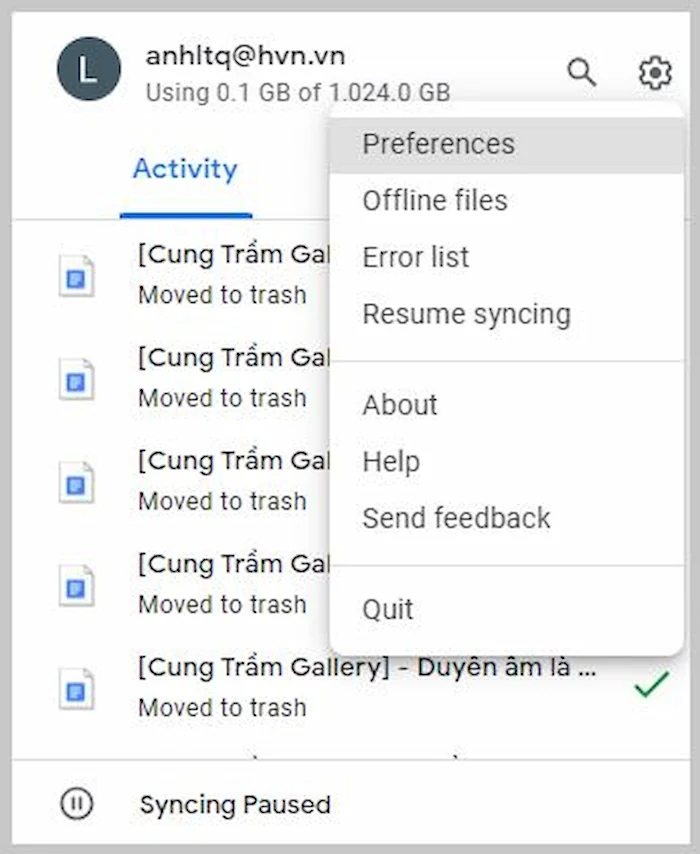 cách đồng bộ google drive - Hình 2